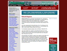 Tablet Screenshot of precisionengine.com